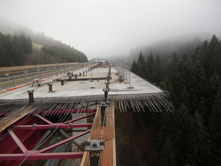 Baustelle Brücke