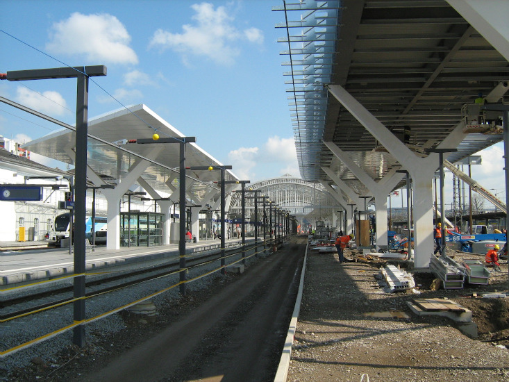 Baustelle Bahnhof